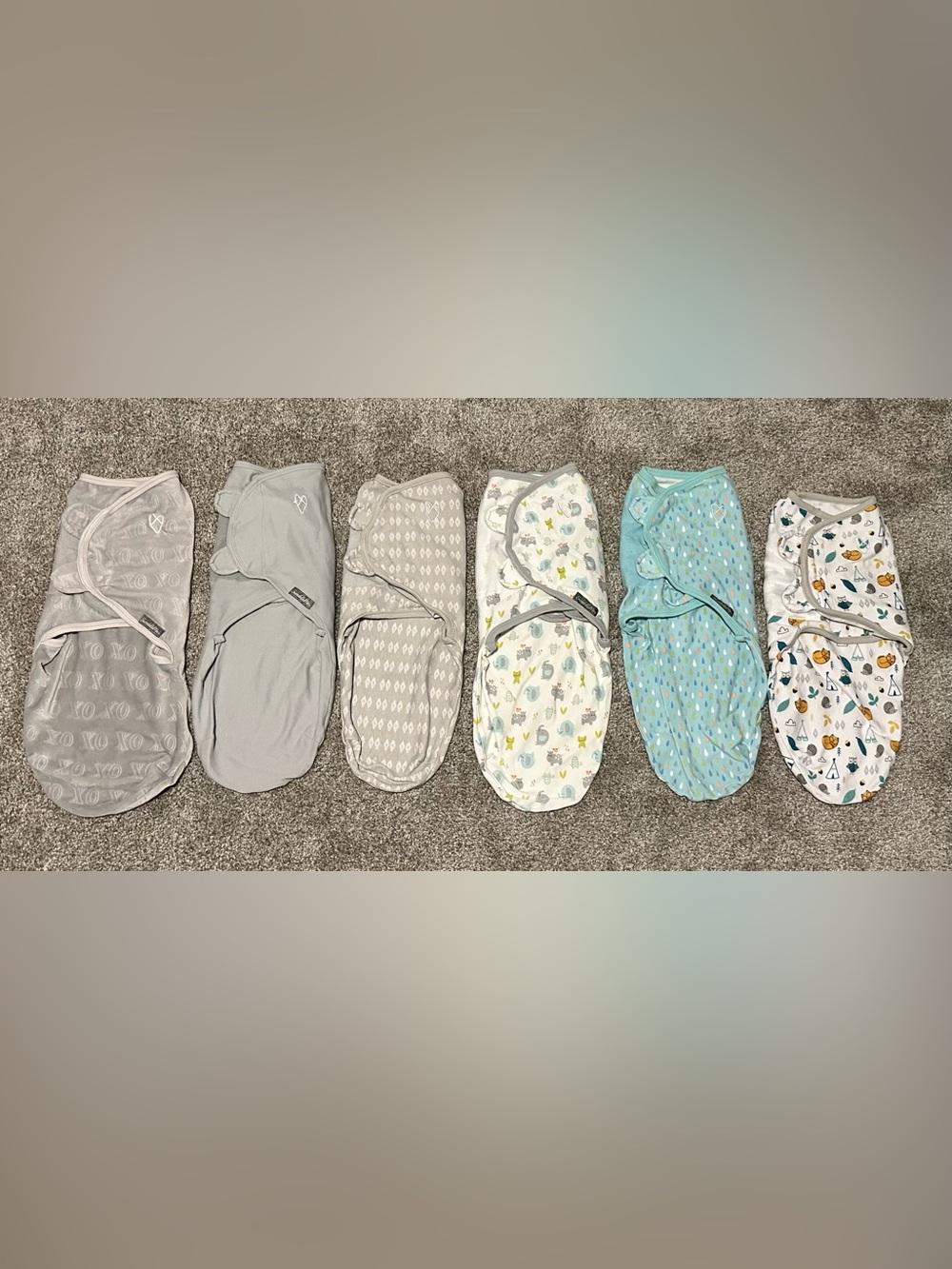 Set of 6 SwaddleMe Swaddles